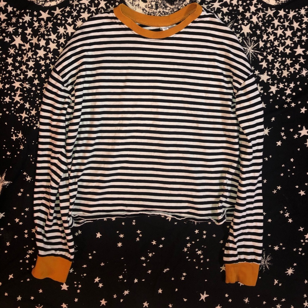 Striped long sleeve shirt